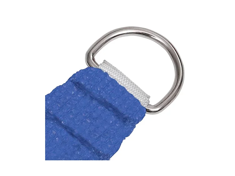 Voile d'ombrage 160 g-m² rectangulaire bleu 3x5 m PEHD