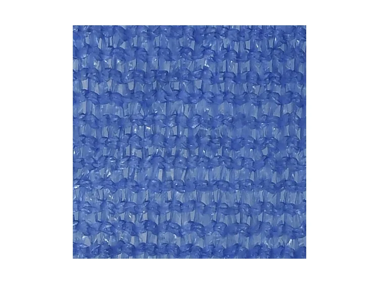 Voile d'ombrage 160 g-m² rectangulaire bleu 3x5 m PEHD