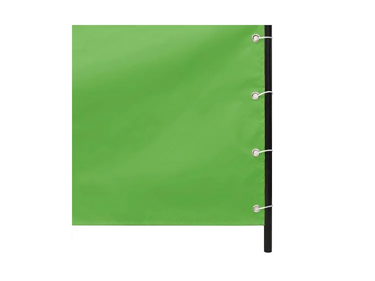 Écran de balcon Vert clair 160x240 Tissu Oxford