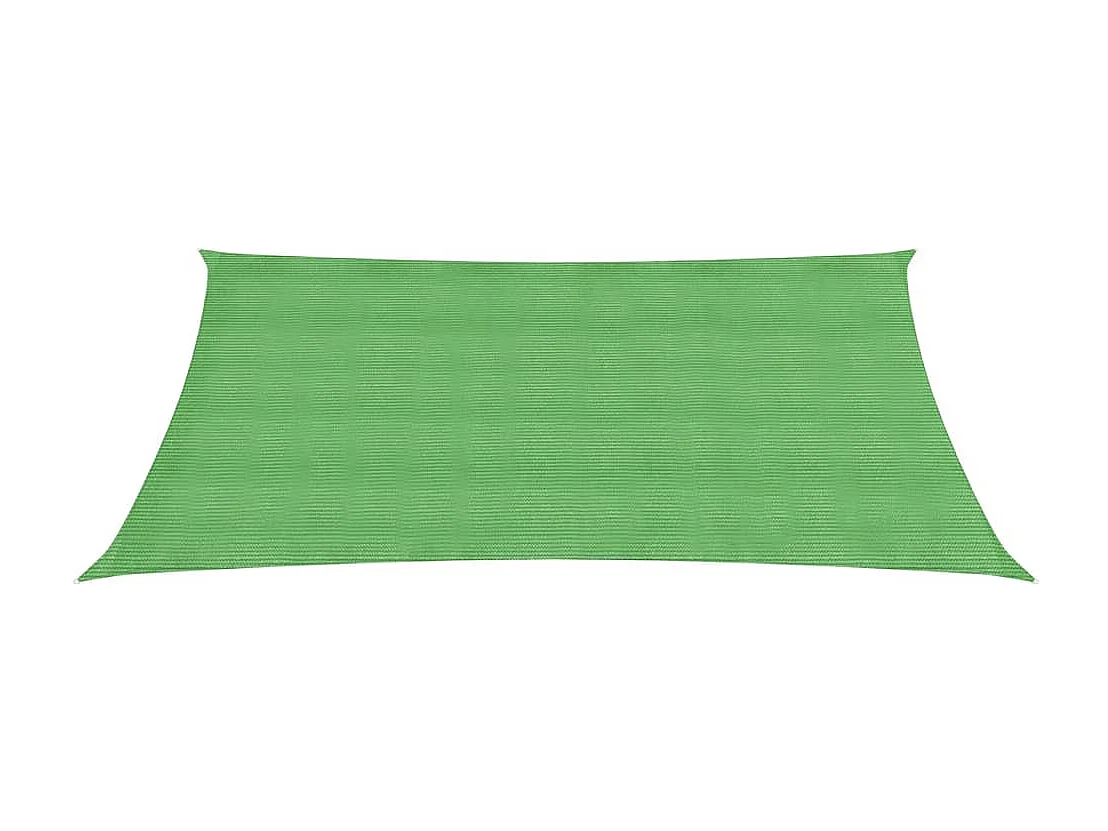 Voile d'ombrage 160 g-m² Vert clair 2,5x3 m PEHD