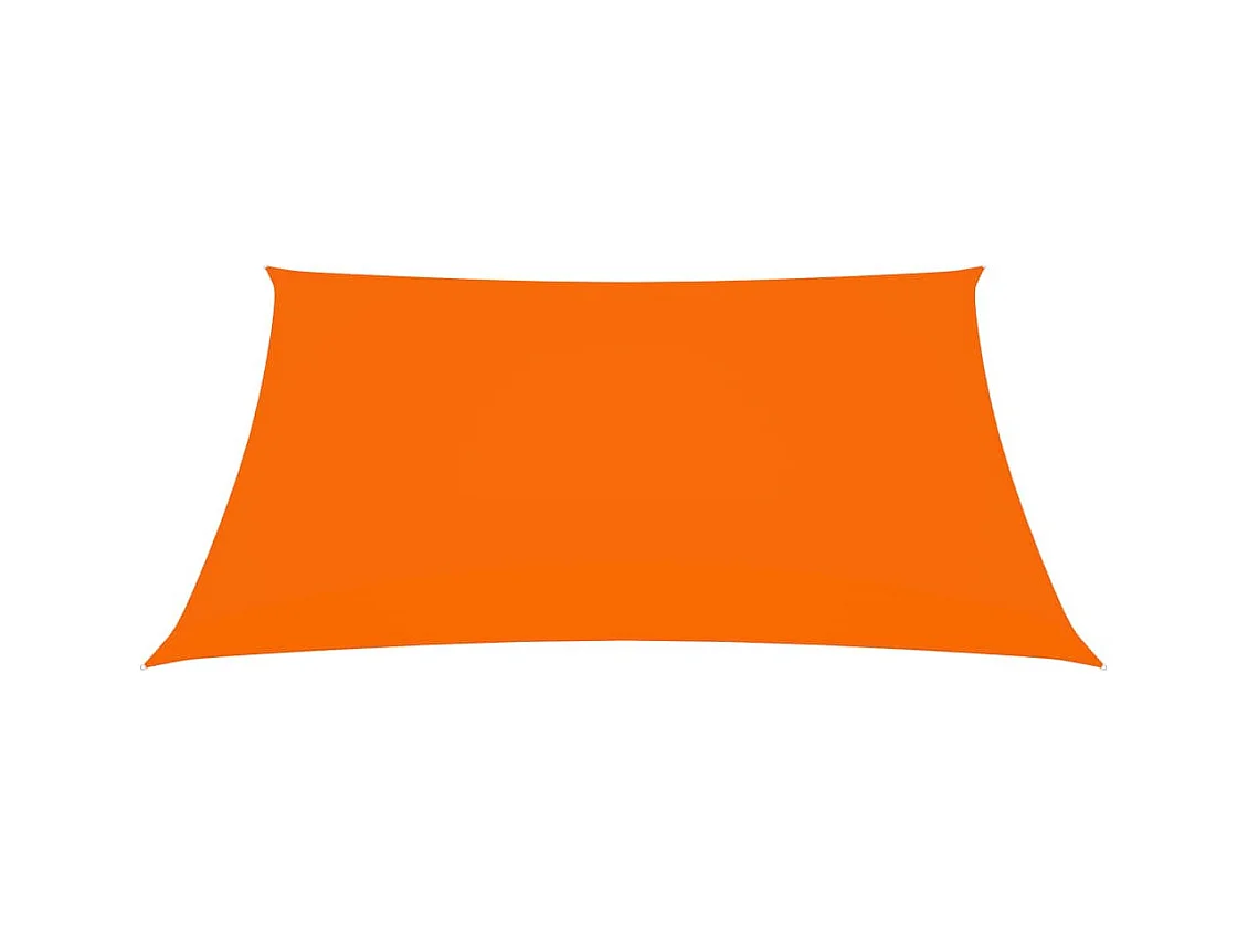 Voile de parasol Tissu Oxford rectangulaire 2,5x3,5 m Orange