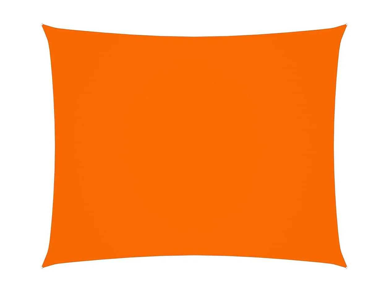 Voile de parasol Tissu Oxford rectangulaire 2,5x3,5 m Orange