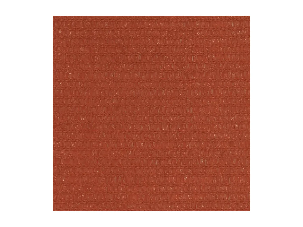 Voile d'ombrage 160 g-m² Terre cuite 3x5 m PEHD