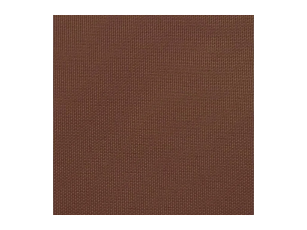 Voile de parasol Tissu Oxford triangulaire 3x3x3 m Terre cuite