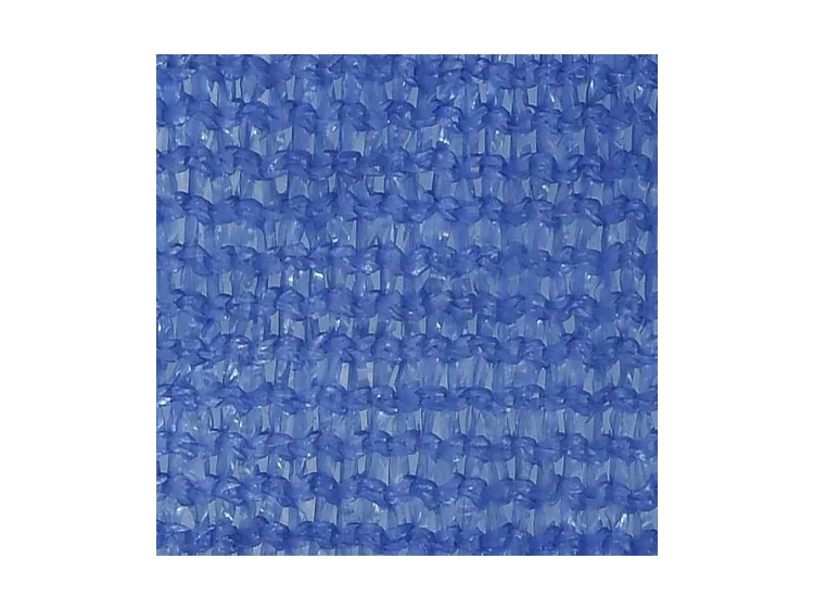 Voile d'ombrage 160 g-m² rectangulaire bleu 2,5x5 m PEHD