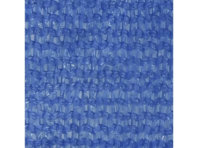 Voile d'ombrage 160 g-m² rectangulaire bleu 2,5x5 m PEHD