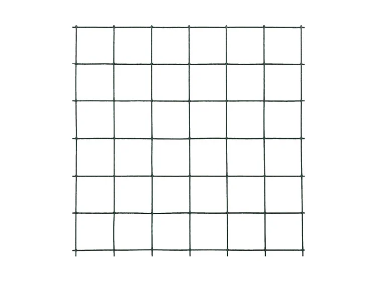 Grillage Acier avec revêtement en PVC 25x0,5 m Vert