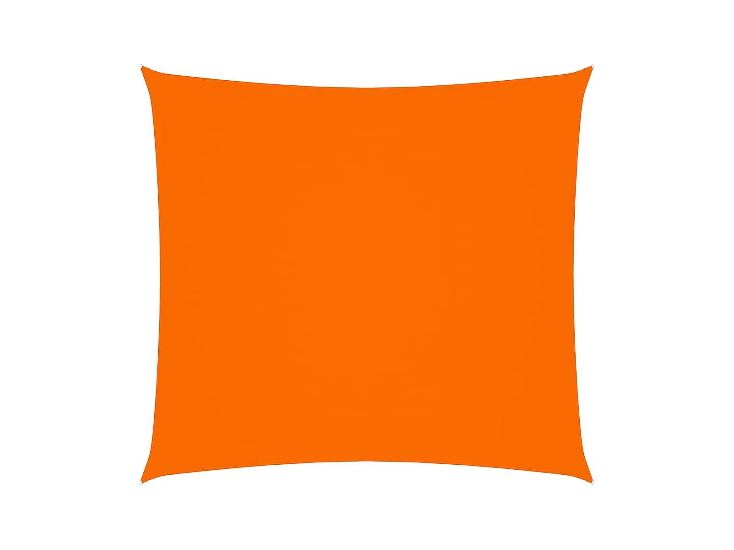 Voile de parasol Tissu Oxford carré 3x3 m Orange