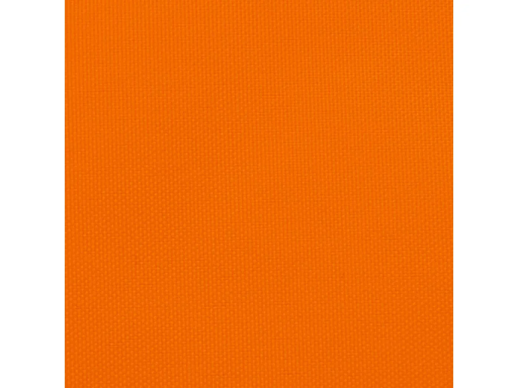 Voile de parasol Tissu Oxford carré 3x3 m Orange