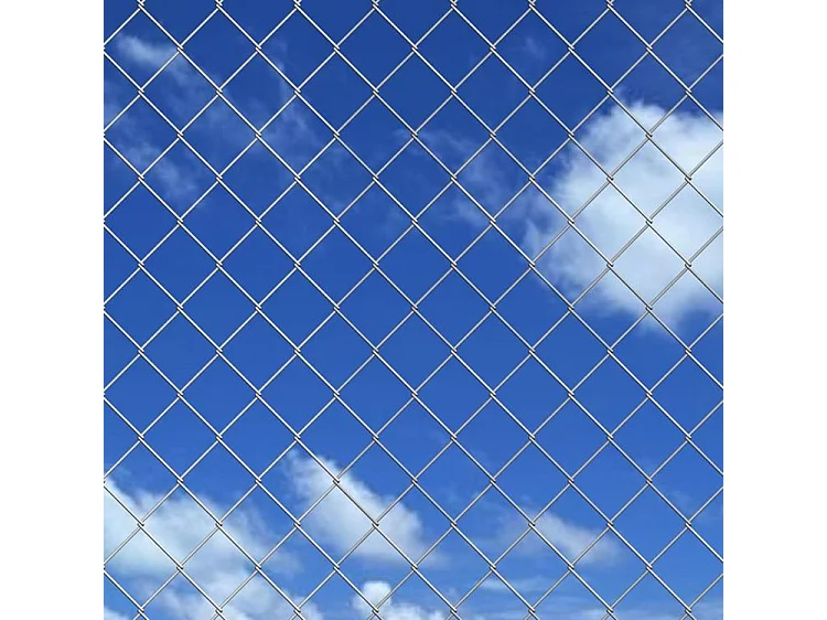 Clôture à mailles losangées Acier galvanisé 25x1 m Argenté