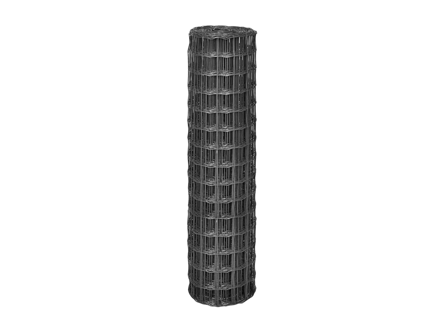 Clôture Euro Acier 10 x 1,5 m Gris 5