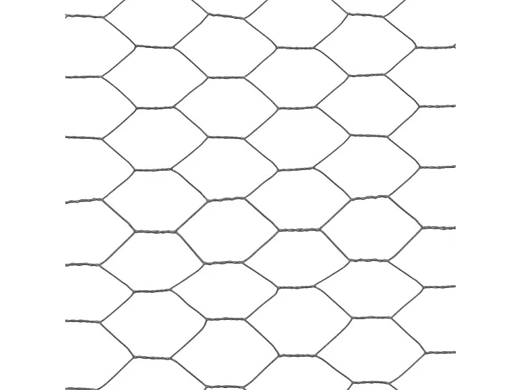 Grillage Acier avec revêtement en PVC 25x1,2 m Gris