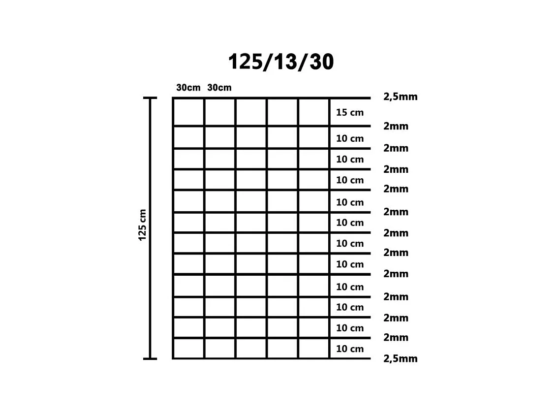 Clôture de jardin Acier galvanisé 50x1,25 m Argenté