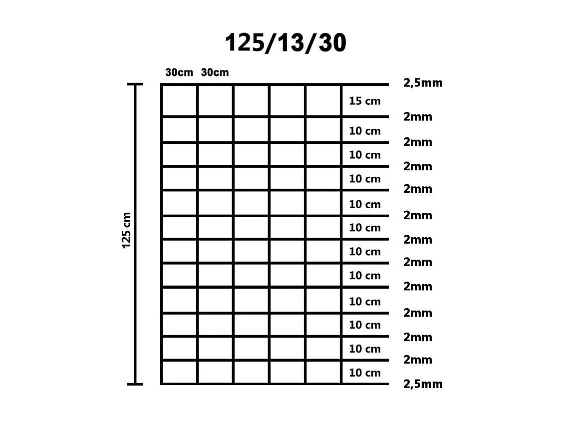 Clôture de jardin Acier galvanisé 50x1,25 m Argenté