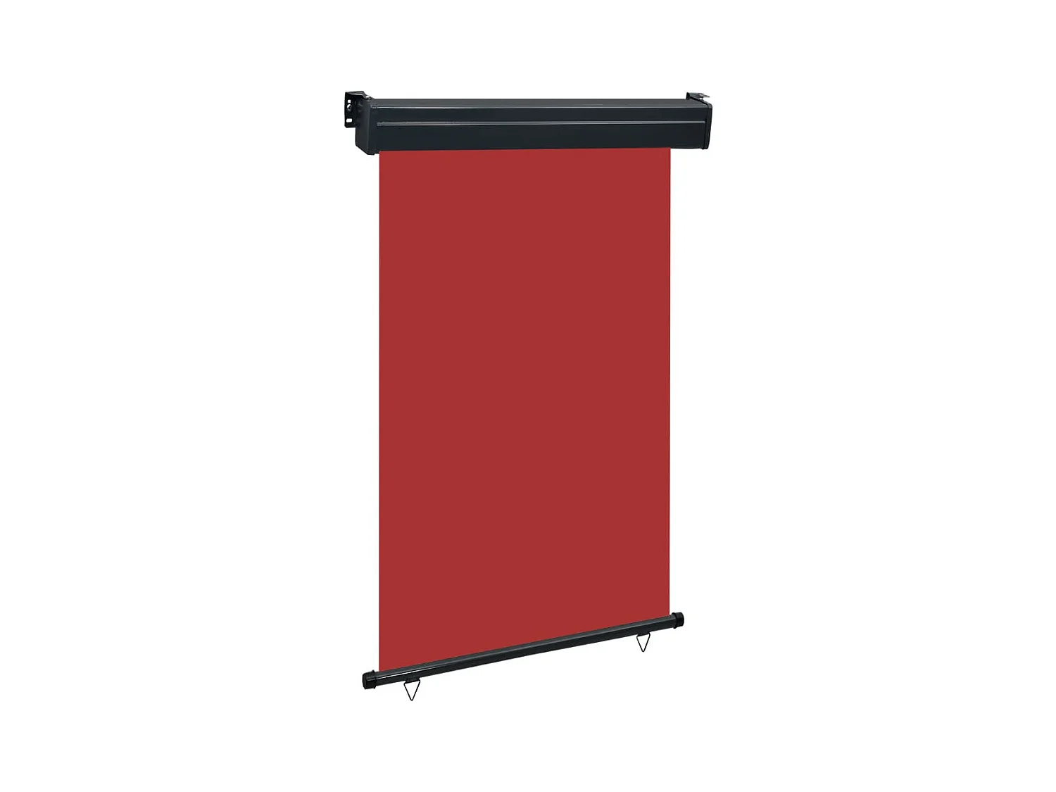 Auvent latéral de balcon 120x250 Rouge