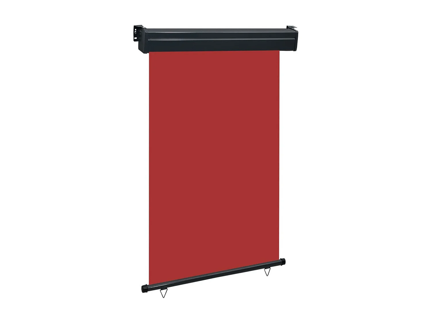 Auvent latéral de balcon 120x250 Rouge