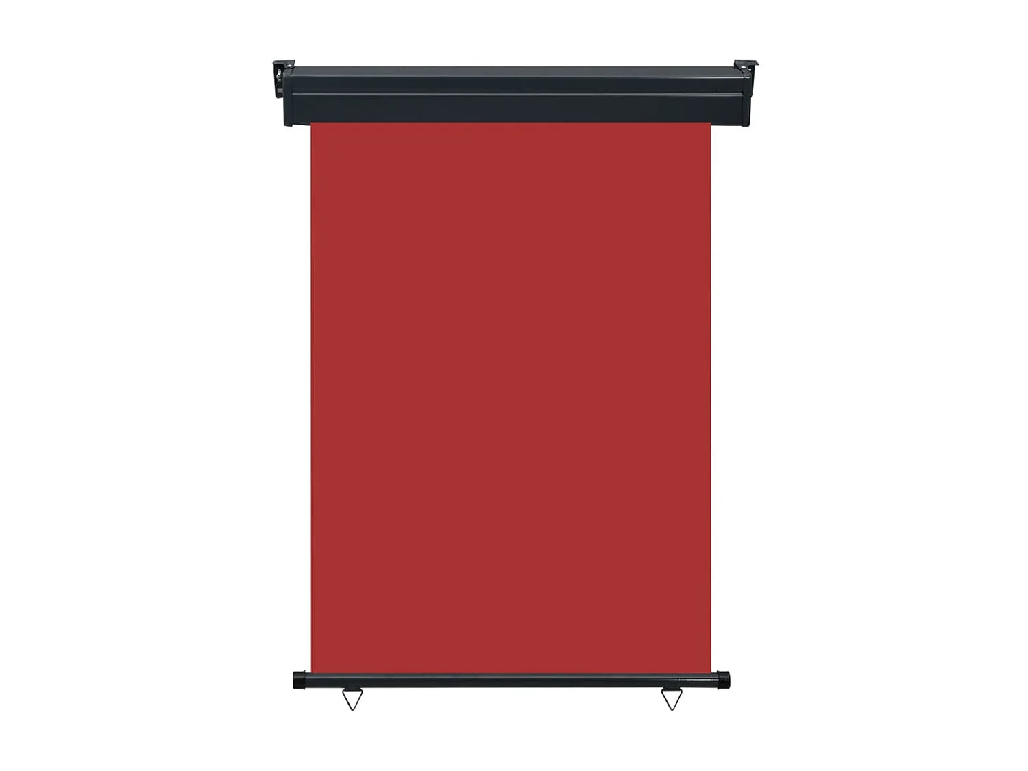 Auvent latéral de balcon 120x250 Rouge