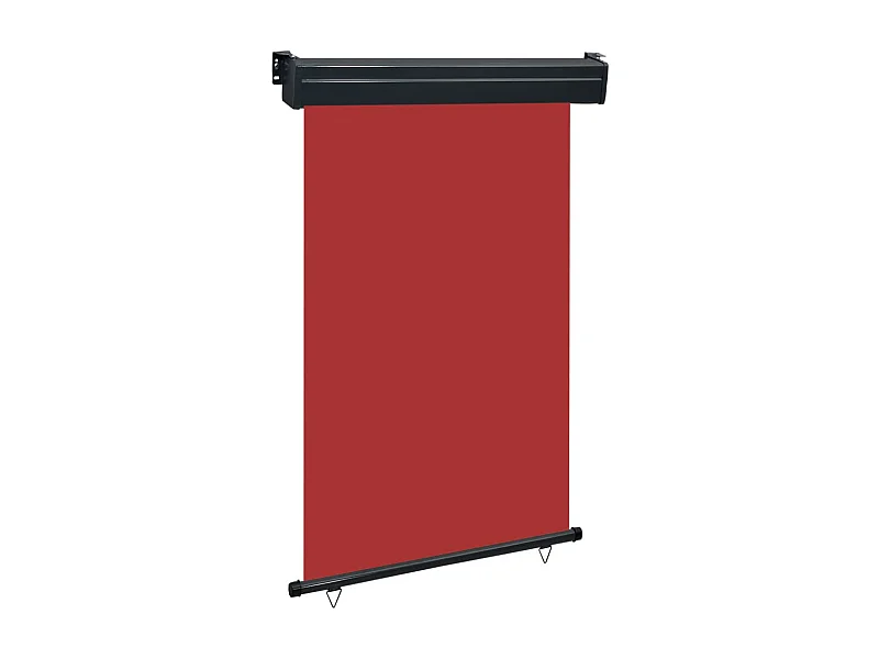 Auvent latéral de balcon 120x250 Rouge