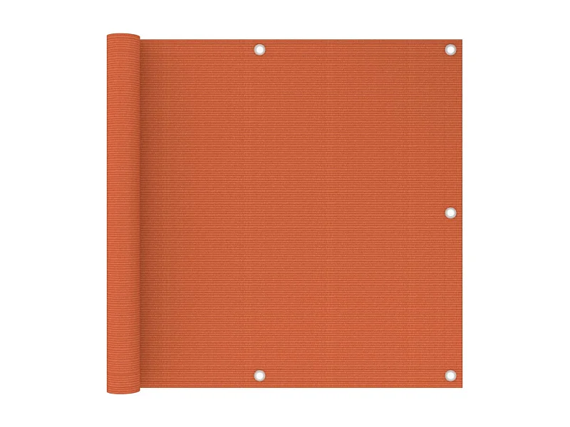 Écran de balcon Orange 90x500 PEHD