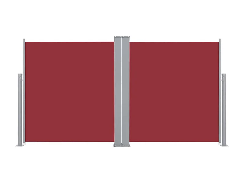 Auvent latéral rétractable 170x600 Rouge
