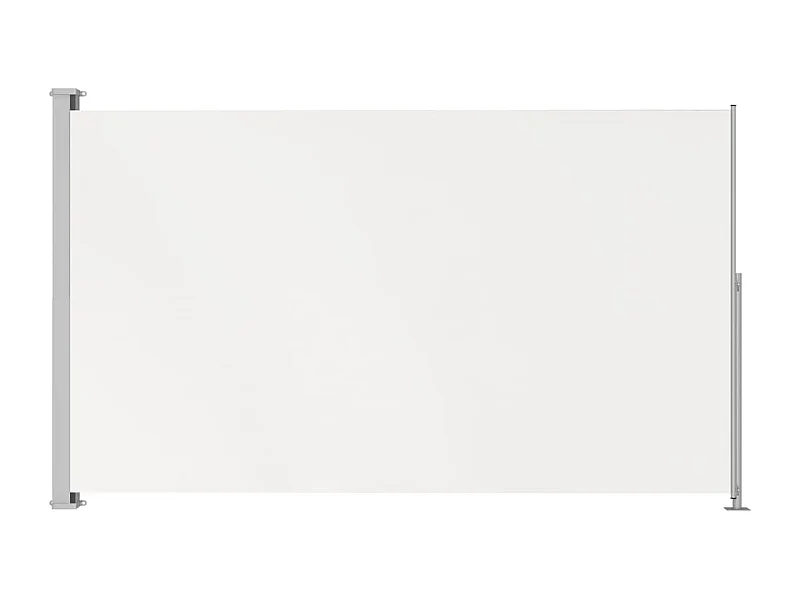 Auvent latéral rétractable de patio 180x300 Crème