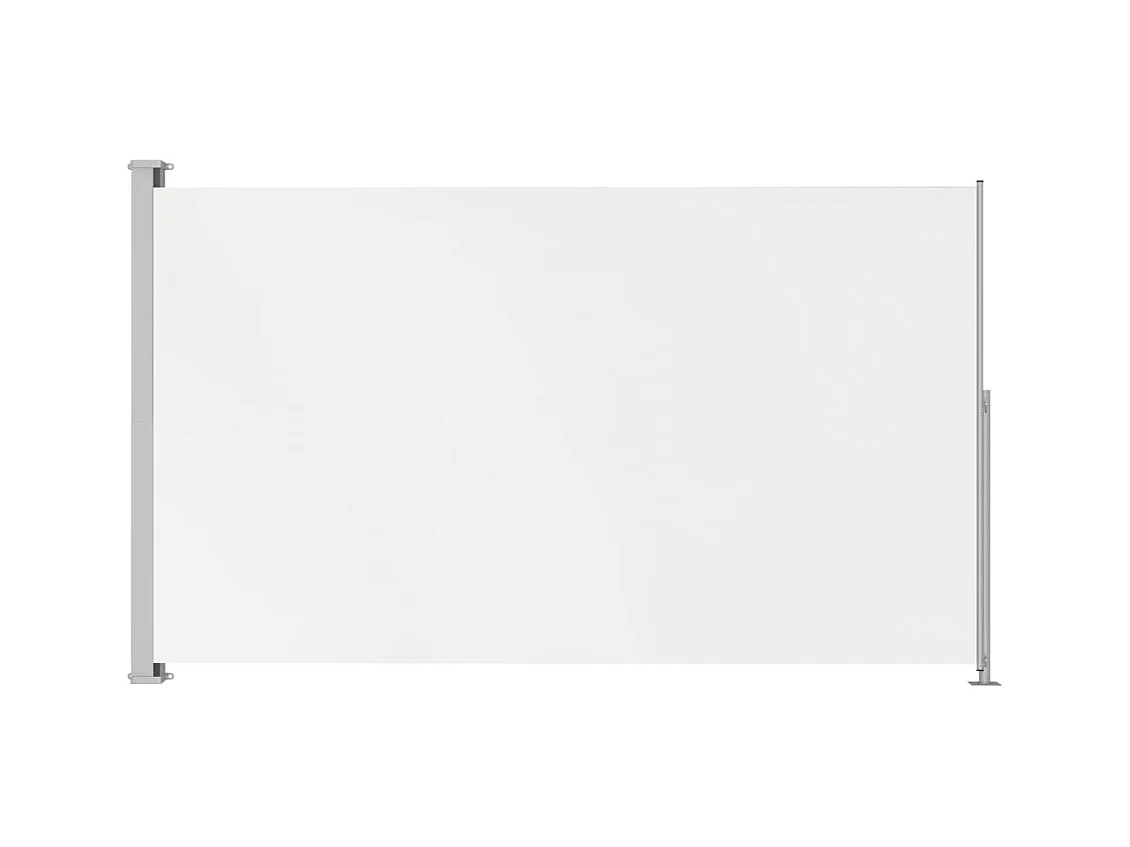 Auvent latéral rétractable de patio 180x300 Crème