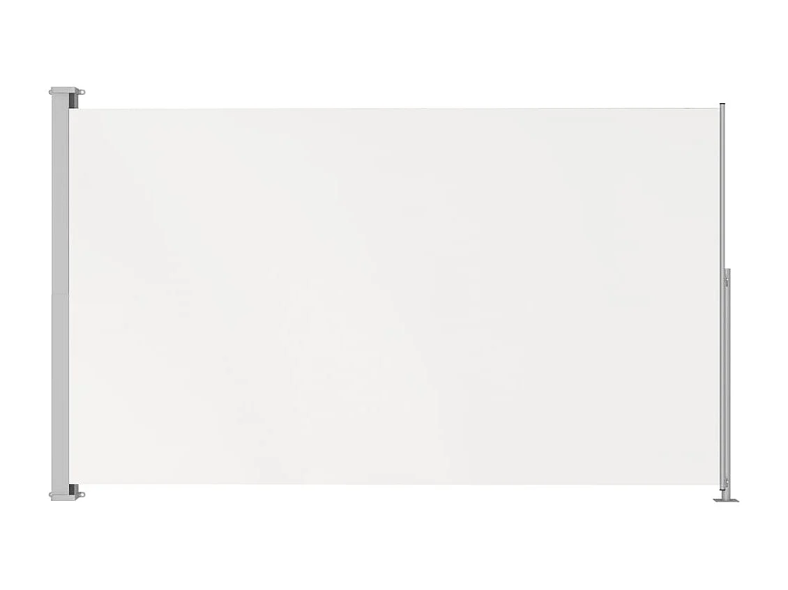 Auvent latéral rétractable de patio 180x300 Crème