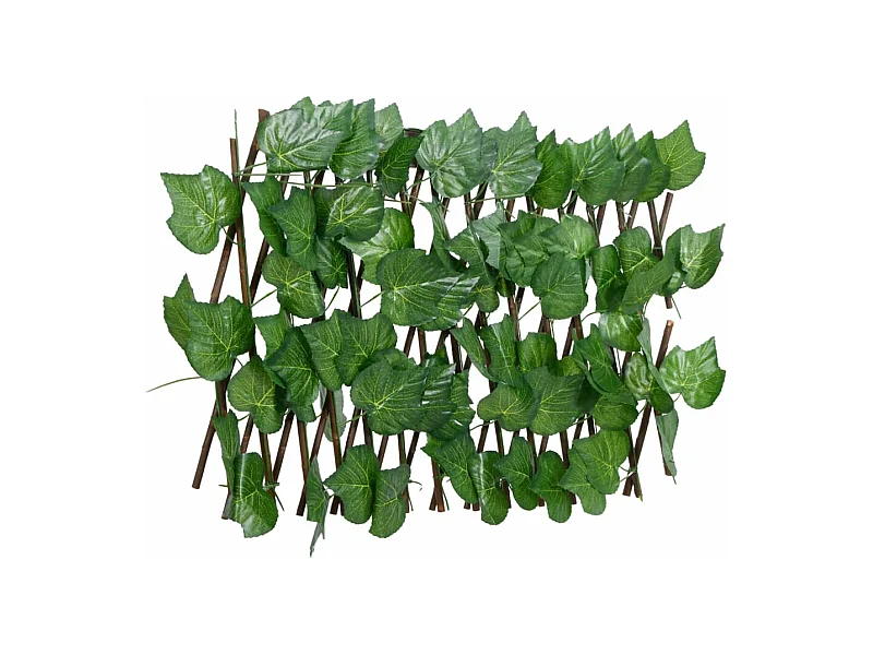 Treillis de feuille de vigne artificiel extensible 180x30