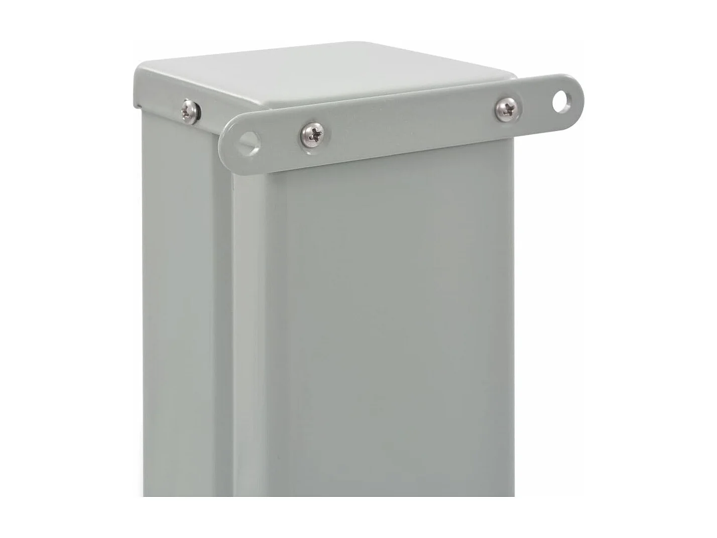 Auvent latéral rétractable de patio 100x300 Noir