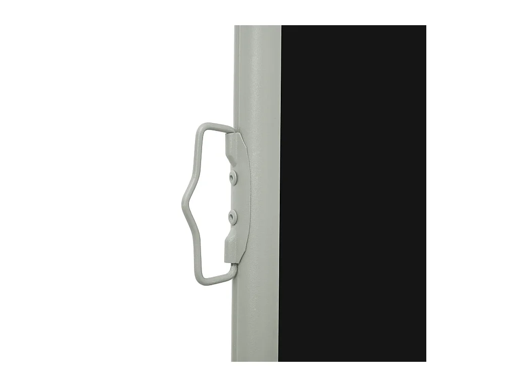 Auvent latéral rétractable de patio 170x300 Noir
