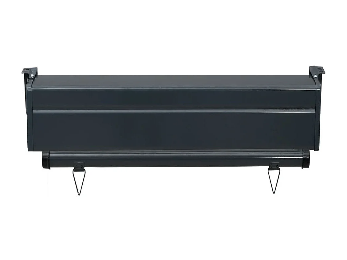 Auvent latéral de balcon 60x250 Marron