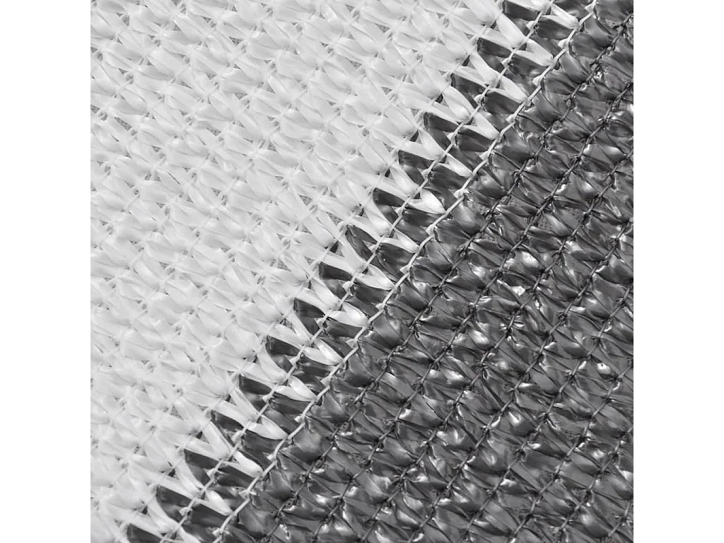 Écran de balcon en PEHD 90x600 Anthracite et blanc