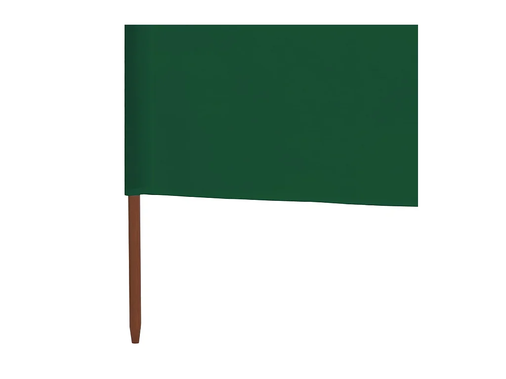 Paravent 3 panneaux Tissu 400x160 Vert
