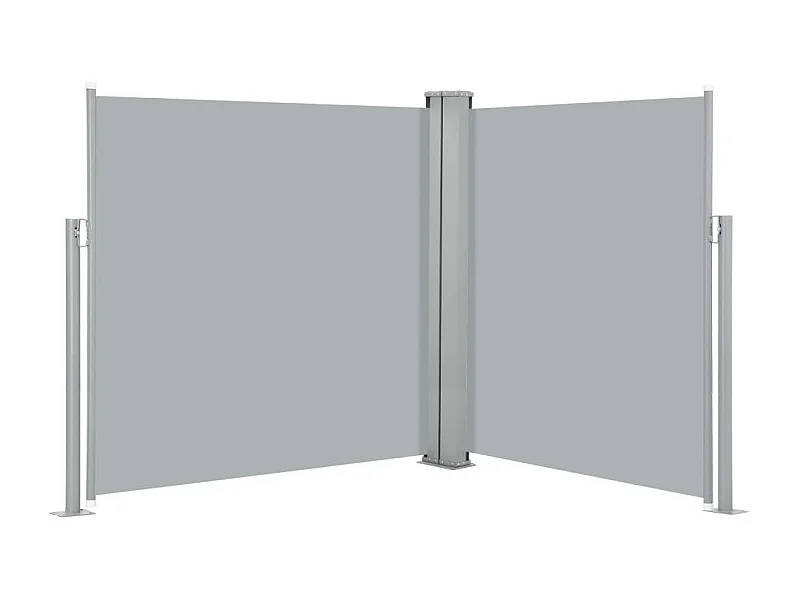 Auvent latéral rétractable Anthracite 140x600