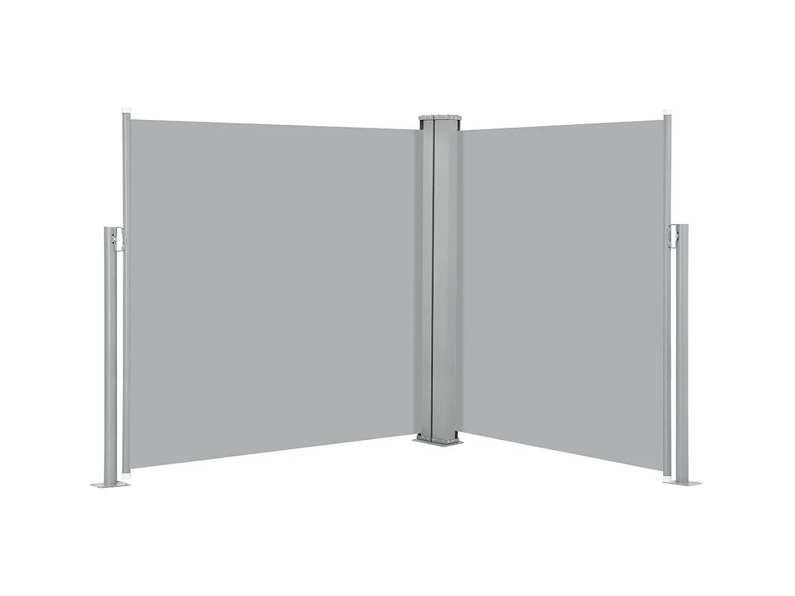 Auvent latéral rétractable Anthracite 140x600