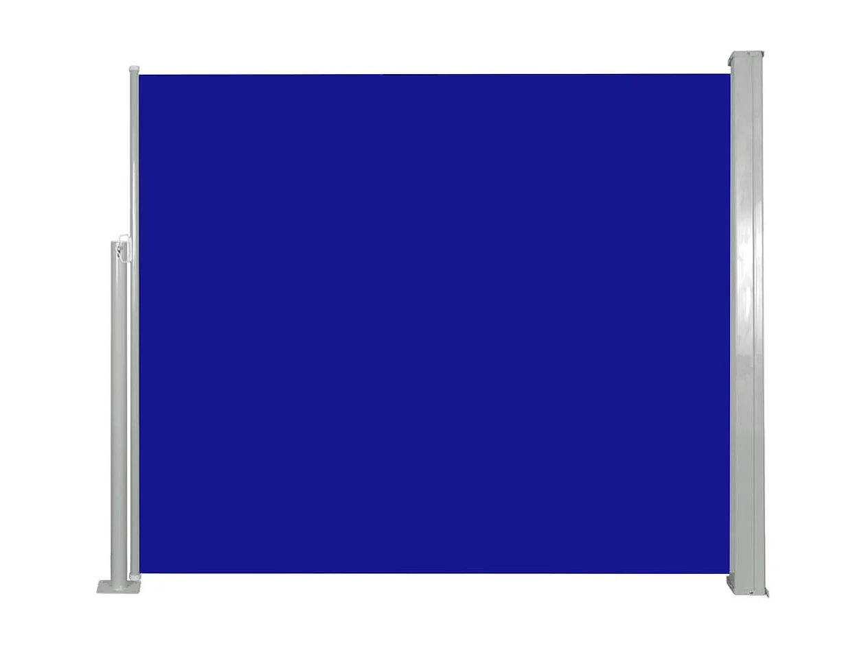 Auvent latéral rétractable 120x300 Bleu
