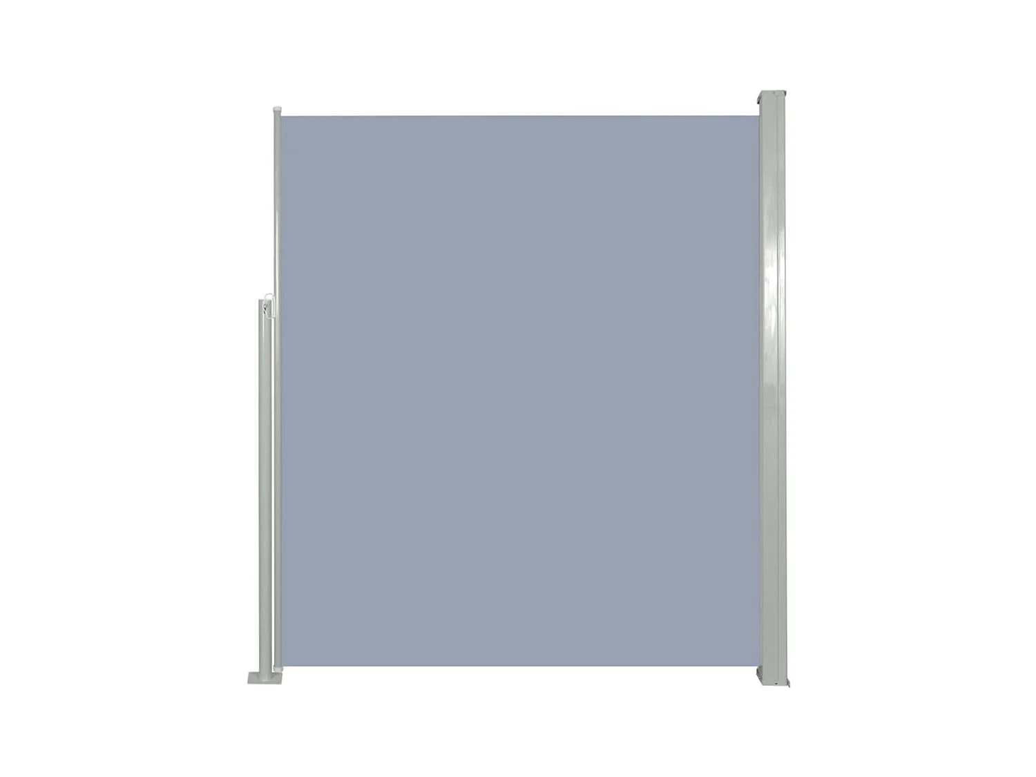 Auvent latéral rétractable de patio 160x300 Gris 2