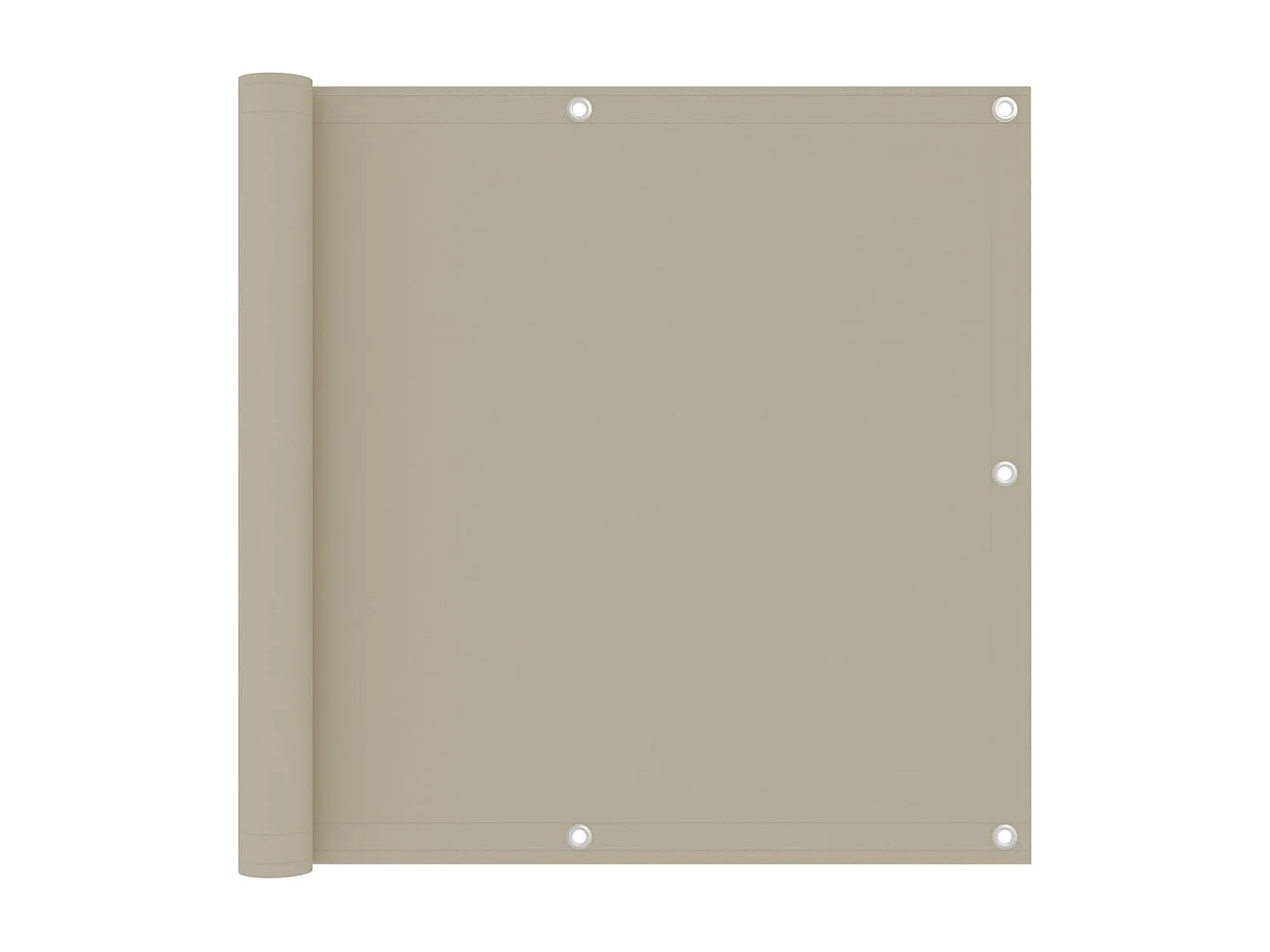 Écran de balcon Beige 90x300 Tissu Oxford