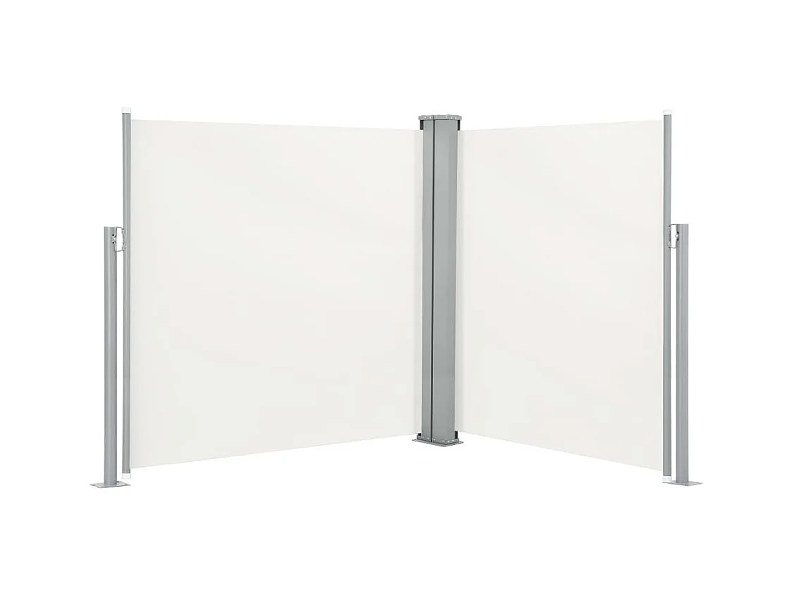 Auvent latéral rétractable Crème 140x600