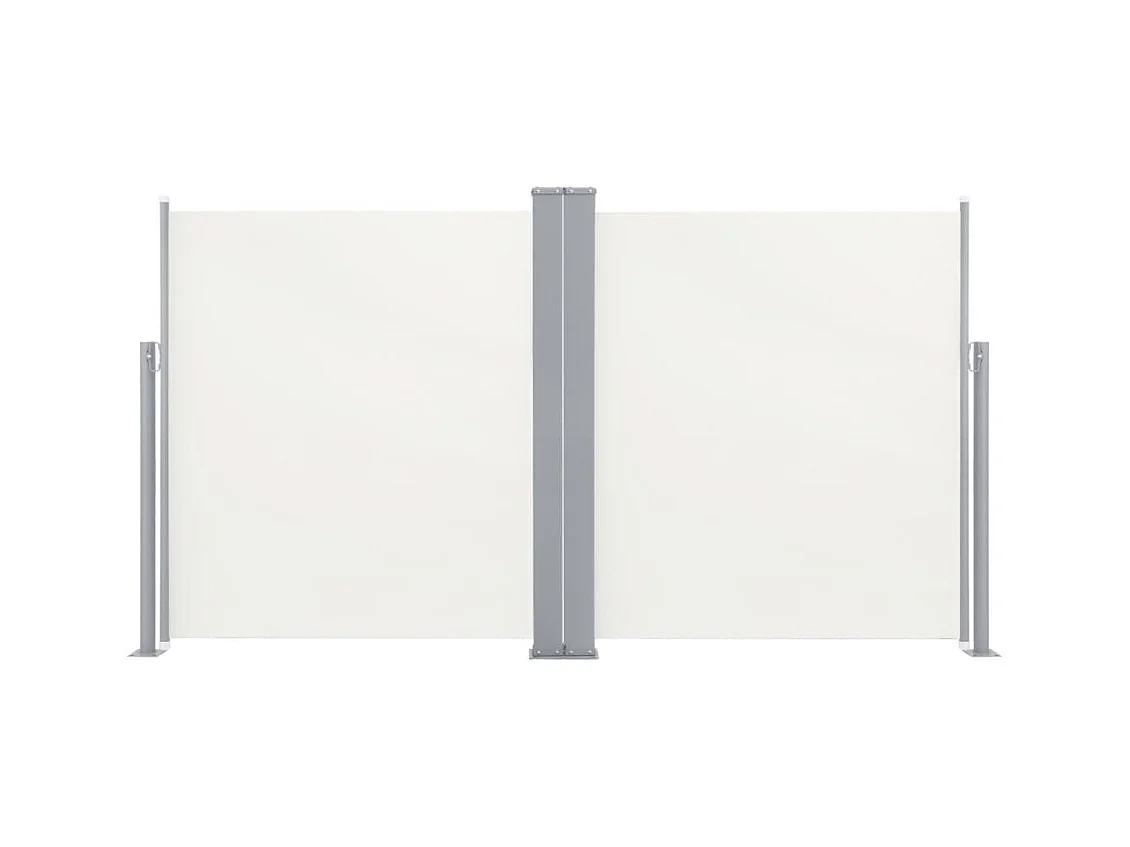 Auvent latéral rétractable Crème 140x600