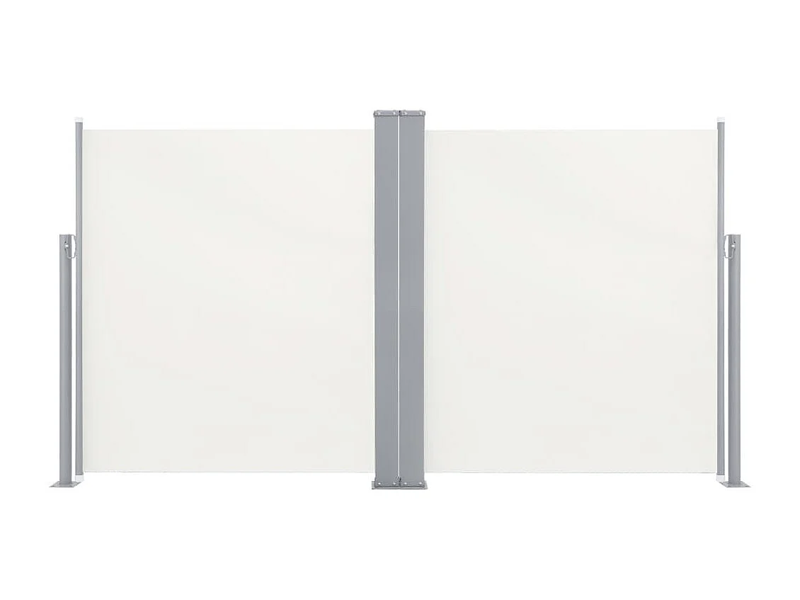 Auvent latéral rétractable Crème 140x600