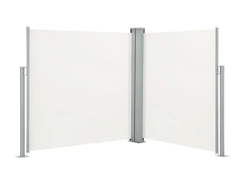 Auvent latéral rétractable Crème 140x600