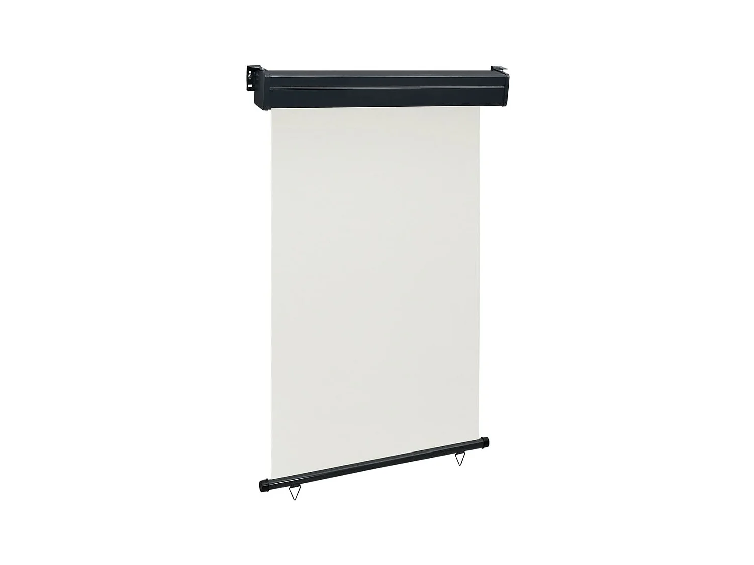Auvent latéral de balcon 120x250 Crème