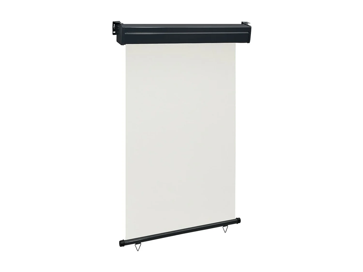 Auvent latéral de balcon 120x250 Crème