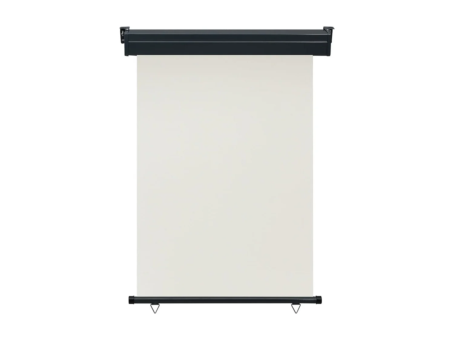 Auvent latéral de balcon 120x250 Crème