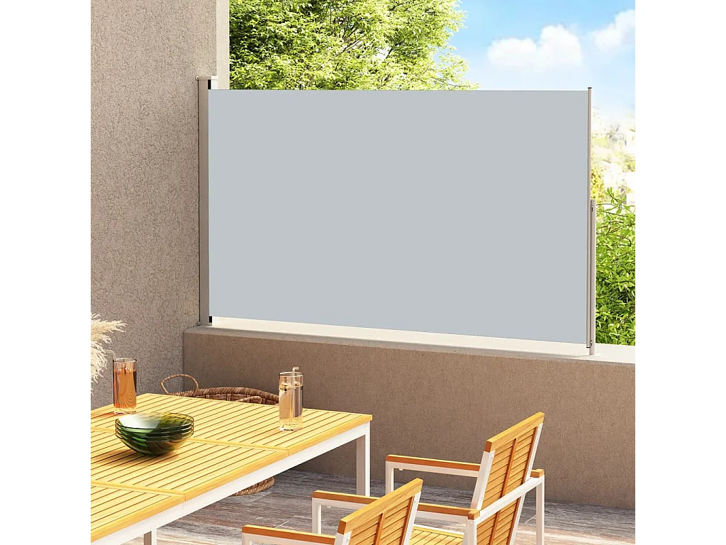 Auvent latéral rétractable de patio 200x300 Anthracite