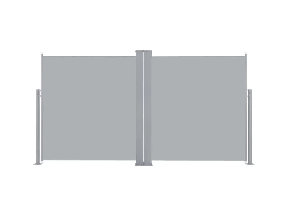 Auvent latéral rétractable Anthracite 120x600