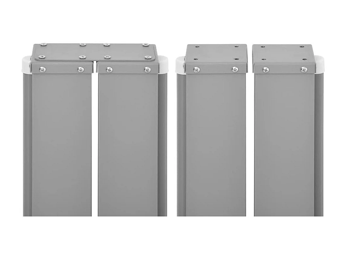 Auvent latéral rétractable Anthracite 120x600