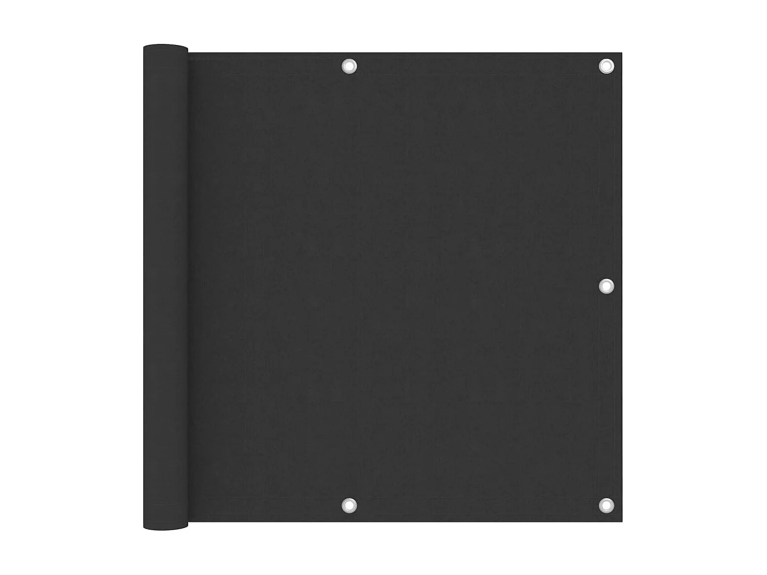 Écran de balcon Anthracite 90x500 Tissu Oxford