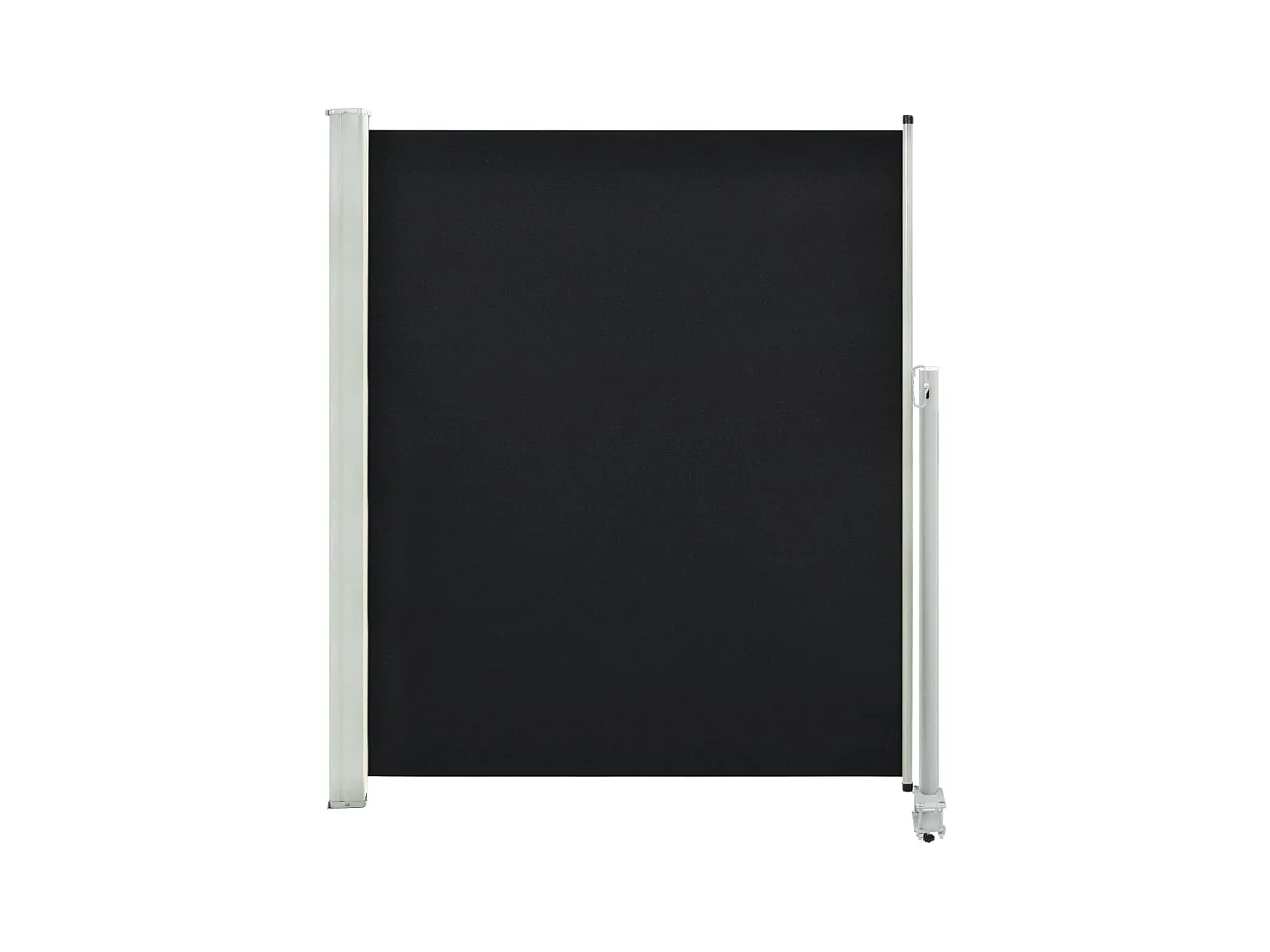 Auvent latéral rétractable de patio 160x300 Noir